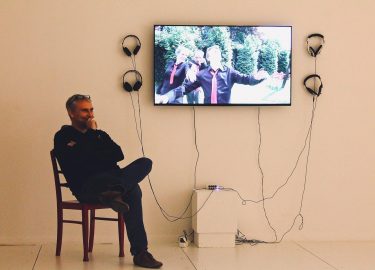 Markus bei Backe Frieden Premiere